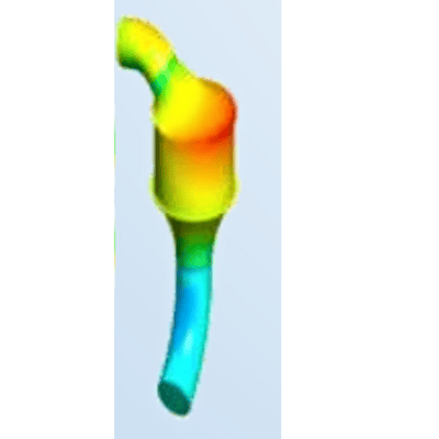 Improving the Flow Distribution in Catalytic Converter-featured