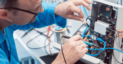 Troubleshooting by analysing impeller space effect-featured