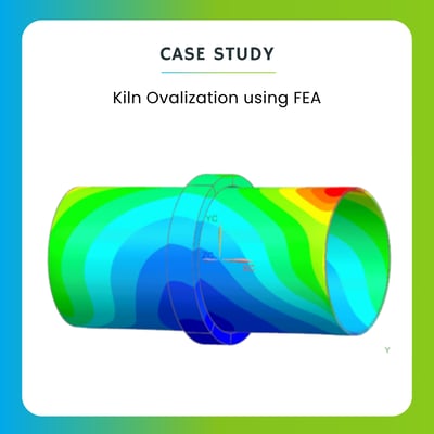 Evaluate Kiln Ovalization using FEA-featured