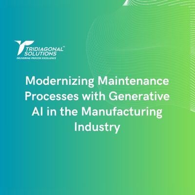 Modernizing Maintenance Processes with Generative AI in the Manufacturing Industry-featured